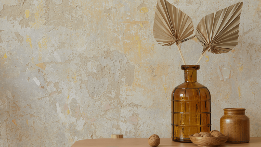 Estilo de decoración wabi sabi
